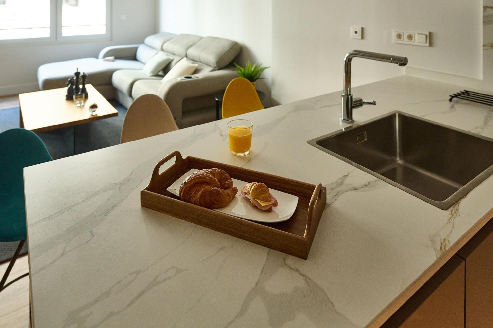 Apartamento Nuevo Lujoso Suites Centro Bilbao Wifi ,Parking Gratis Exterior foto