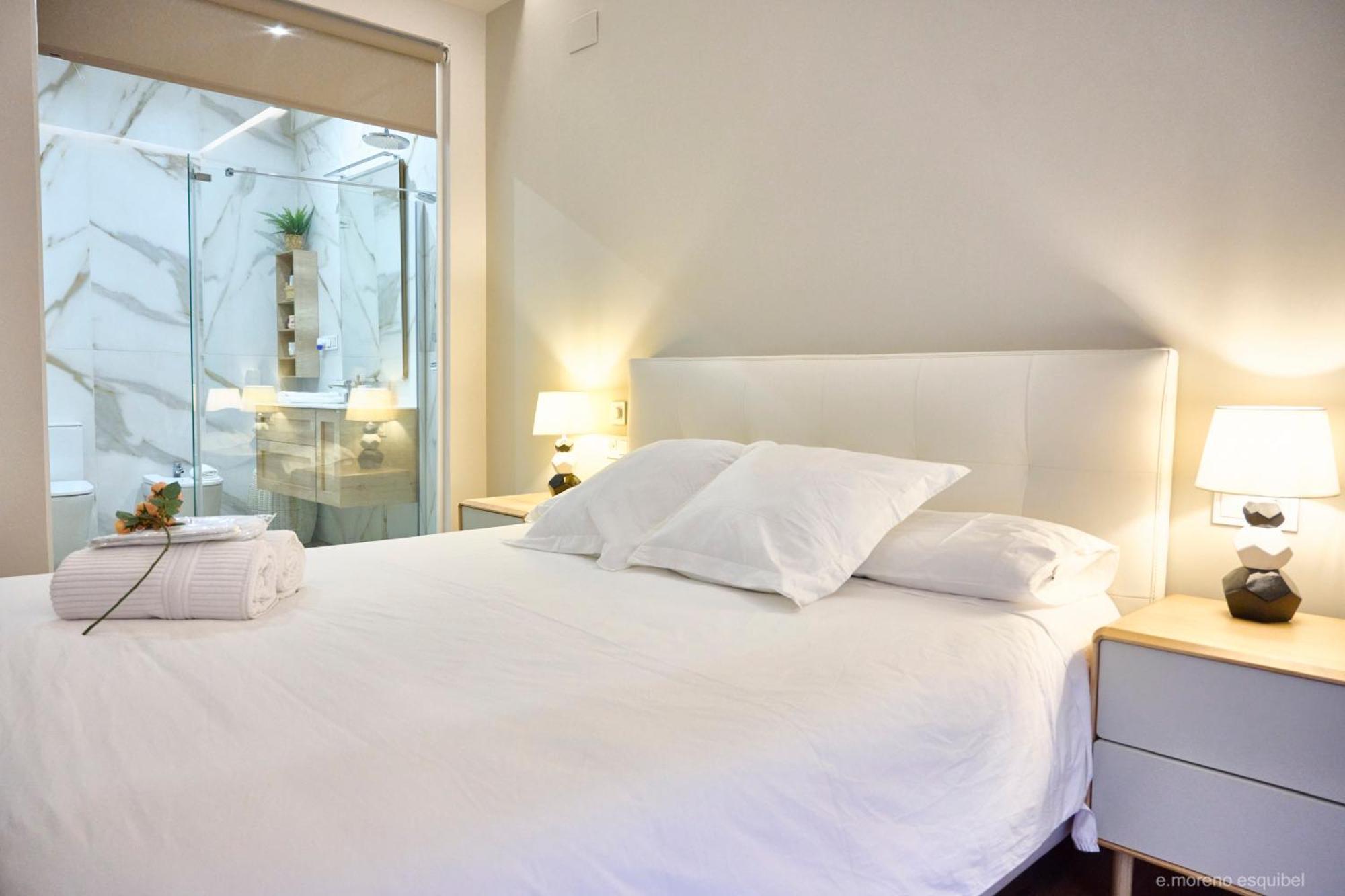 Apartamento Nuevo Lujoso Suites Centro Bilbao Wifi ,Parking Gratis Exterior foto